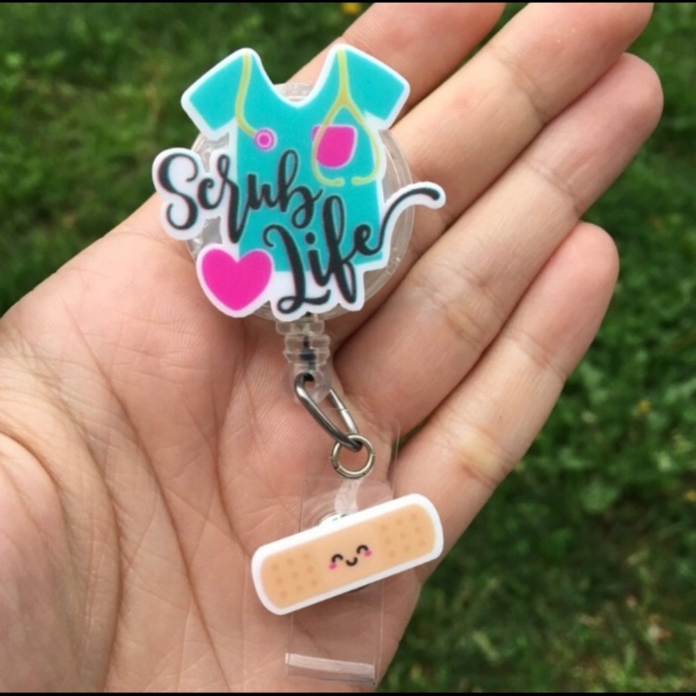 Scrub Life Badge Holder - Picture 2 of 4